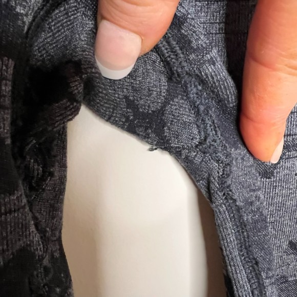 Gymshark Adapt Black Camo High Rise Leggings Small - Picture 7 of 11